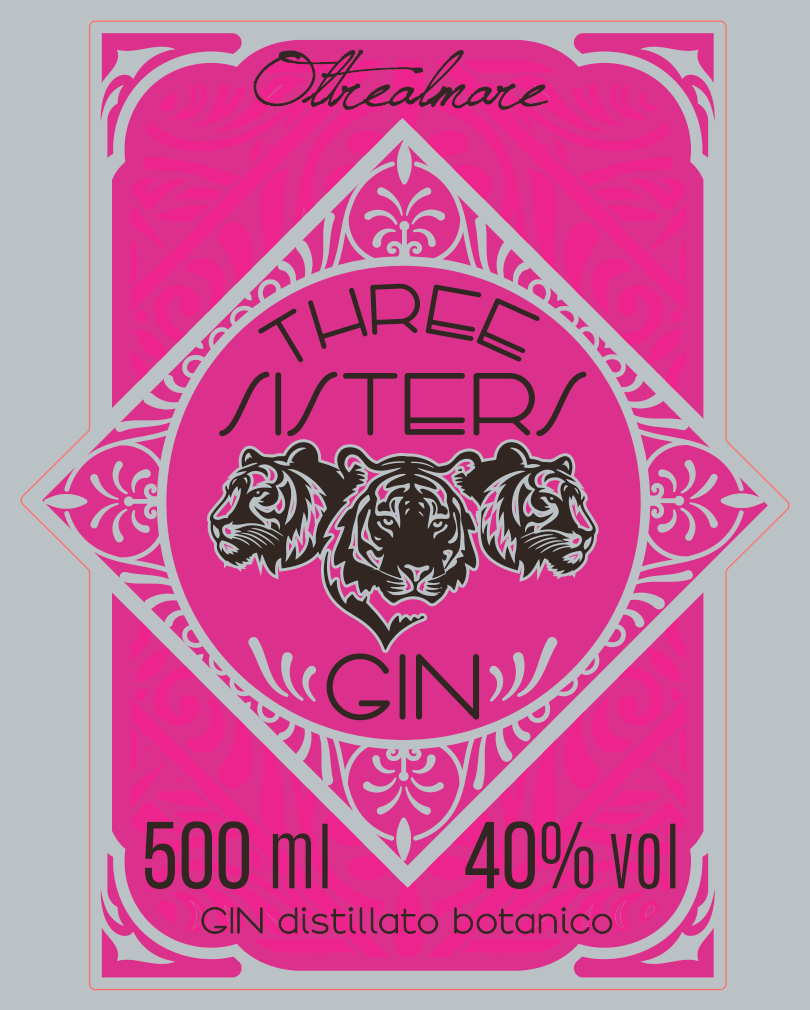 Three Sisters - Gin Distillato botanico - 3